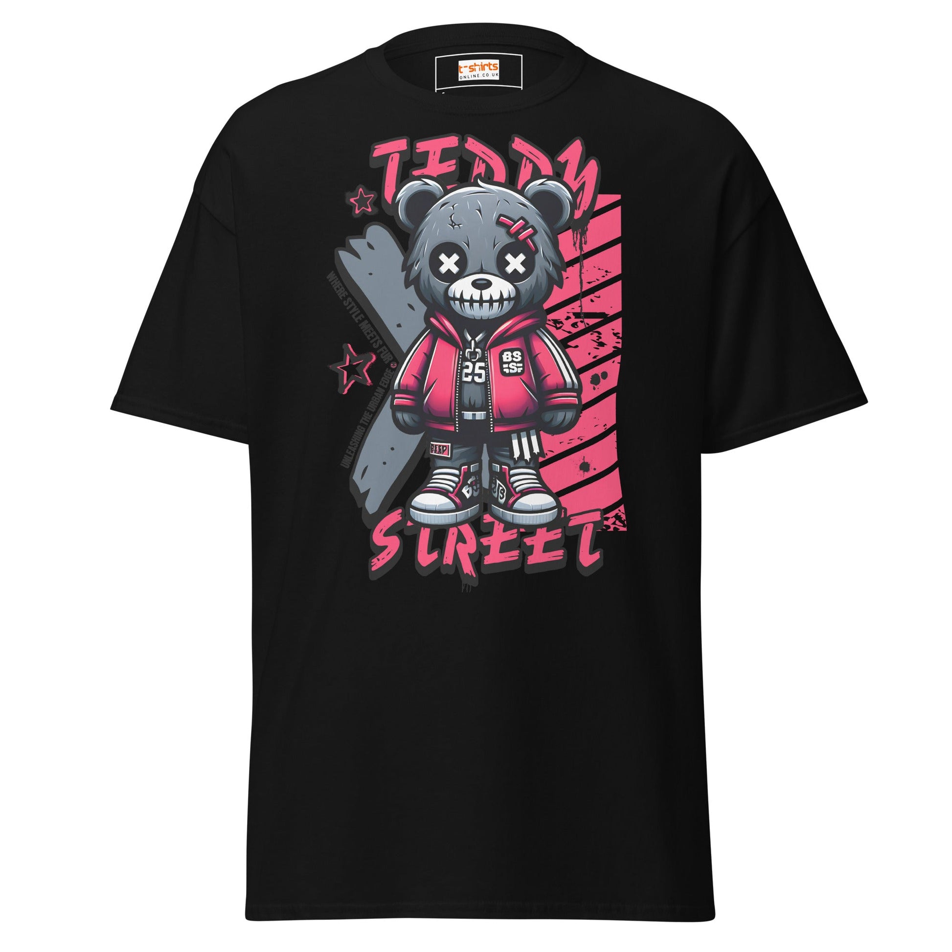 Teddy Voodoo Doll T-Shirt | Graphic Bold Tee - Black - T-Shirts Online