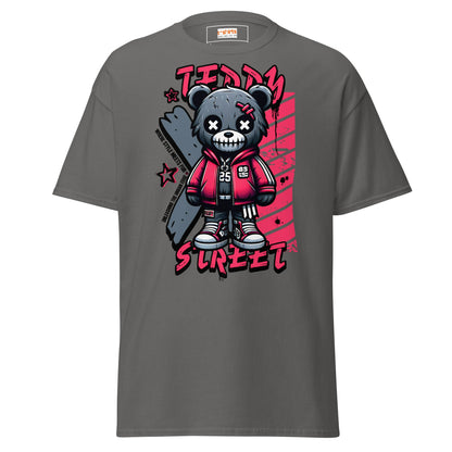 Teddy Voodoo Doll T-Shirt | Graphic Bold Tee - Charcoal - T-Shirts Online