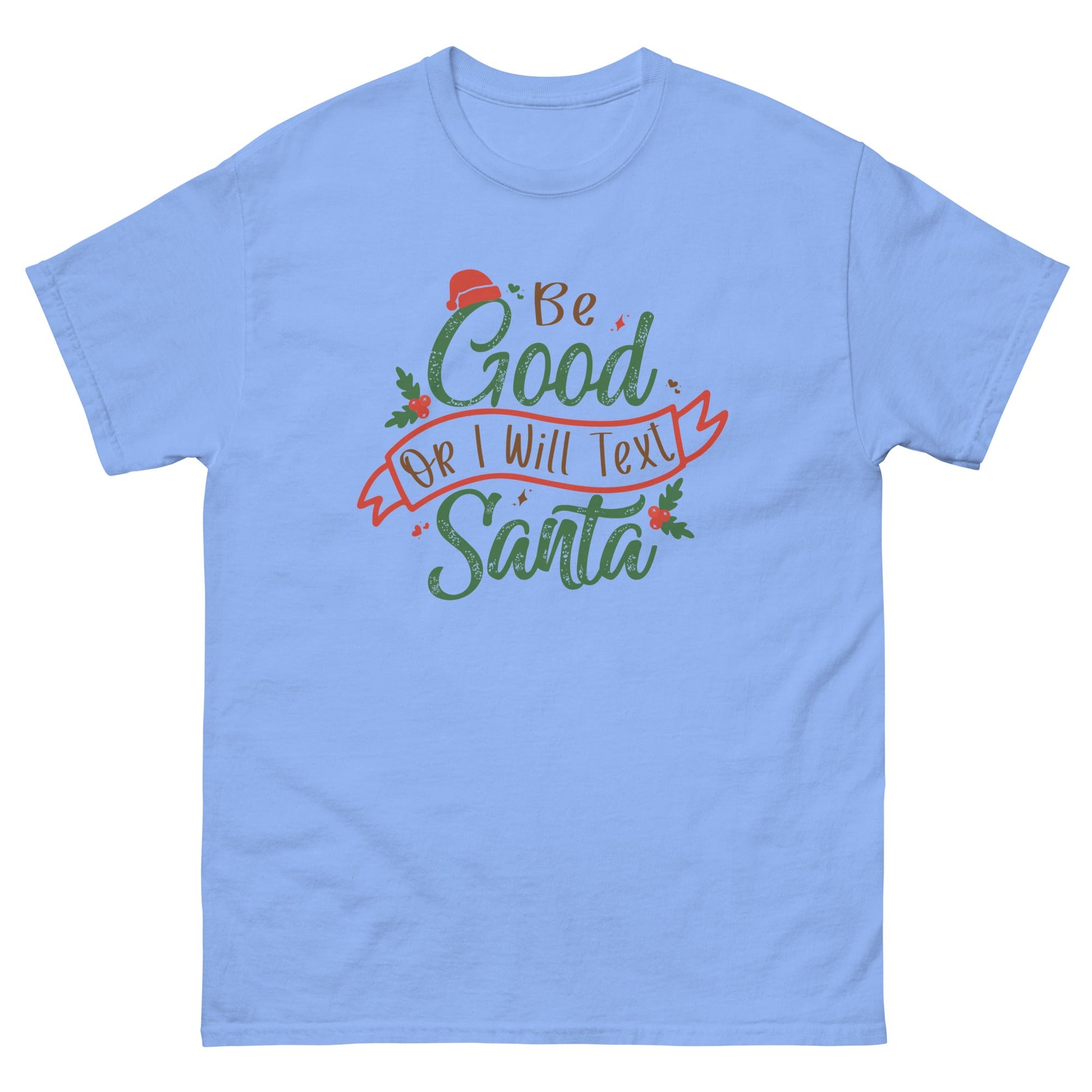 Text Santa | Christmas T-Shirt - T-Shirts Online
