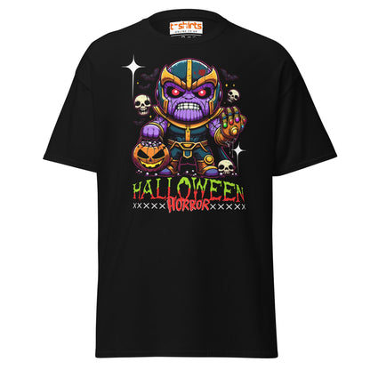 Thanos Parody Halloween T-Shirt | Funny Villain Tee - S - T-Shirts Online