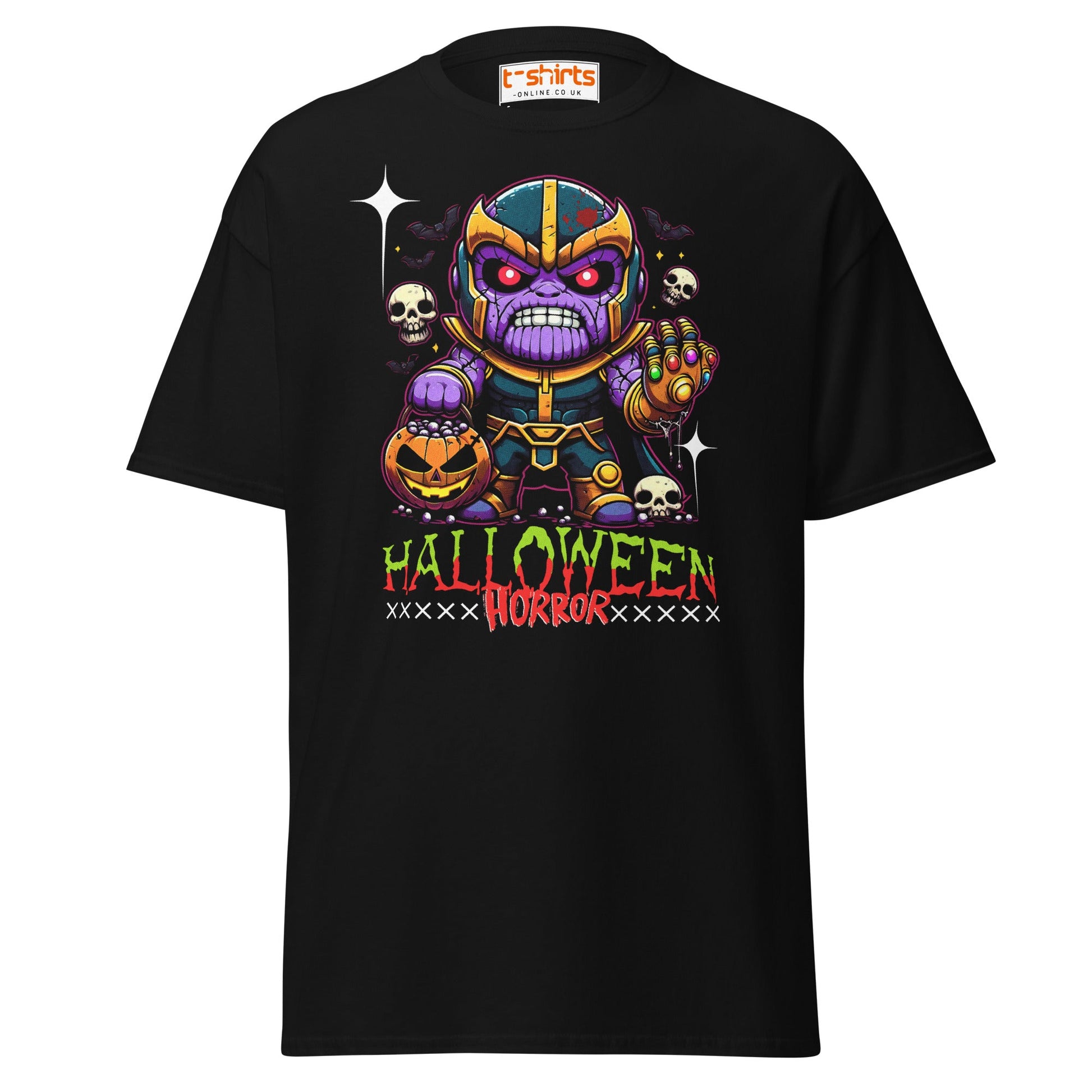 Thanos Parody Halloween T-Shirt | Funny Villain Tee - S - T-Shirts Online