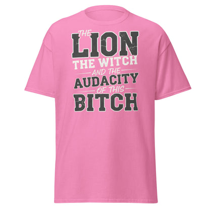 The Audacity T-Shirt – Funny Bold Statement Tee - Azalea - T-Shirts Online