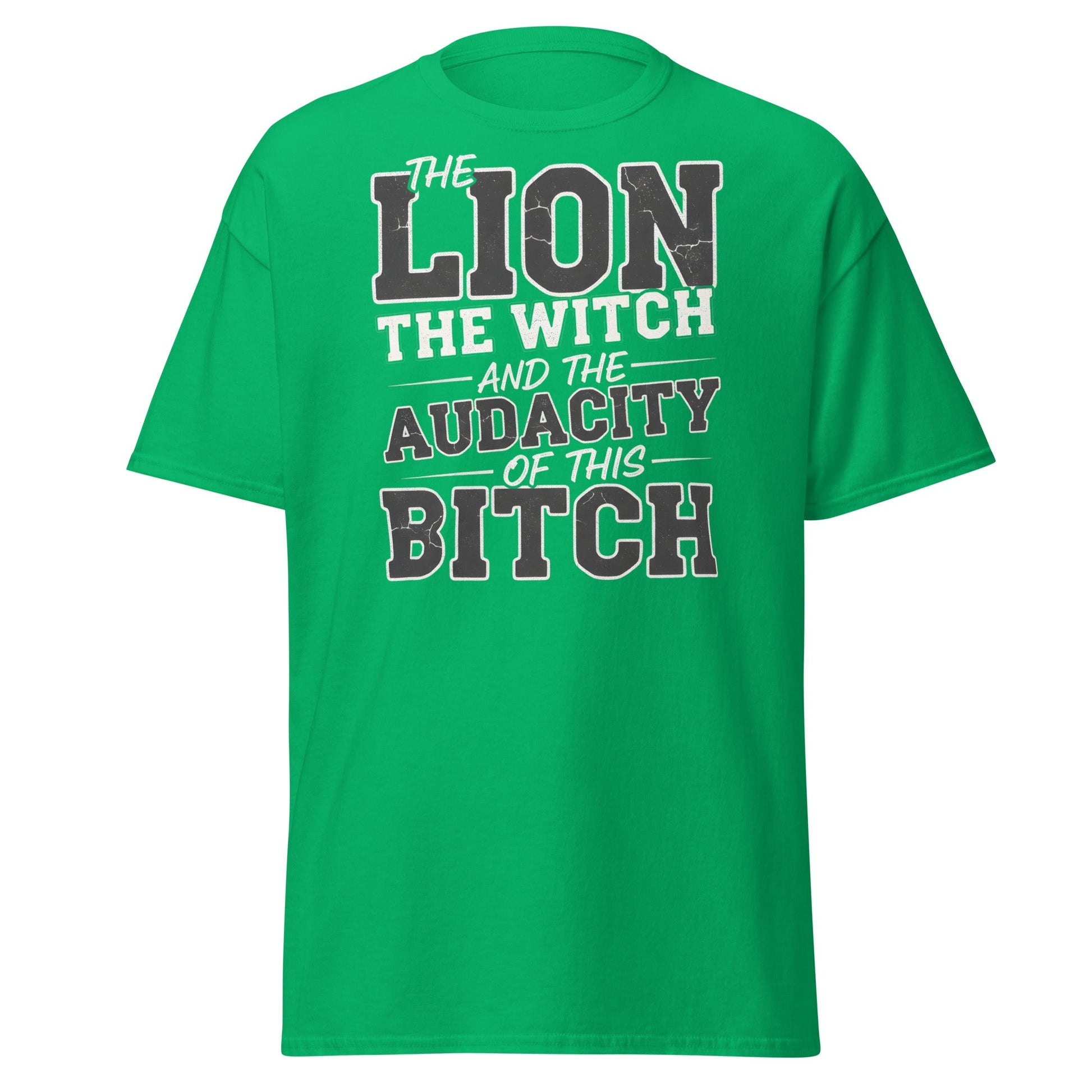 The Audacity T-Shirt – Funny Bold Statement Tee - Irish Green - T-Shirts Online
