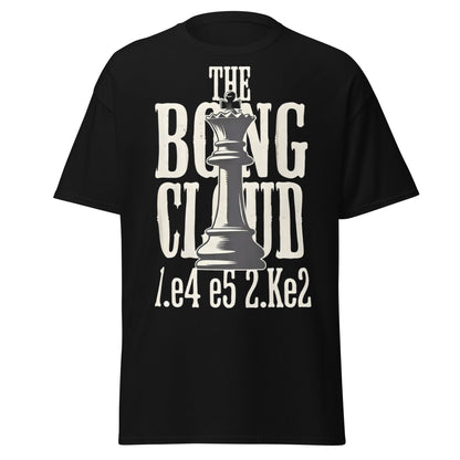 The Bongcloud Attack Chess T-Shirt - Funny Meme Chess Tee - Black - T-Shirts Online