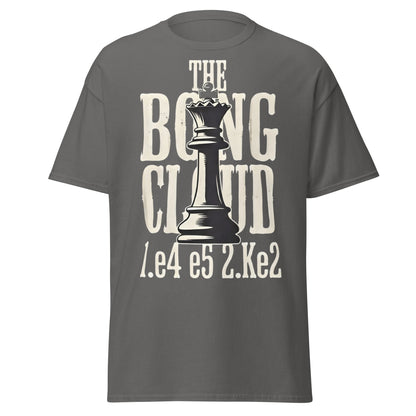 The Bongcloud Attack Chess T-Shirt - Funny Meme Chess Tee - Charcoal - T-Shirts Online