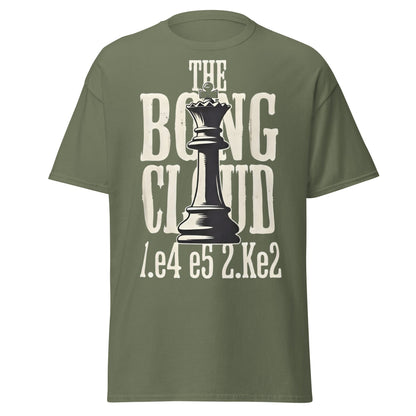 The Bongcloud Attack Chess T-Shirt - Funny Meme Chess Tee - Military Green - T-Shirts Online
