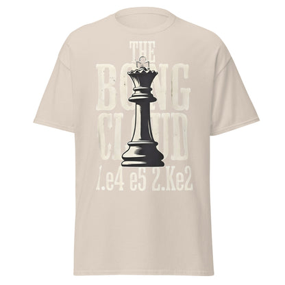 The Bongcloud Attack Chess T-Shirt - Funny Meme Chess Tee - Natural - T-Shirts Online