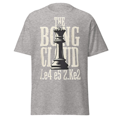 The Bongcloud Attack Chess T-Shirt - Funny Meme Chess Tee - Sport Grey - T-Shirts Online