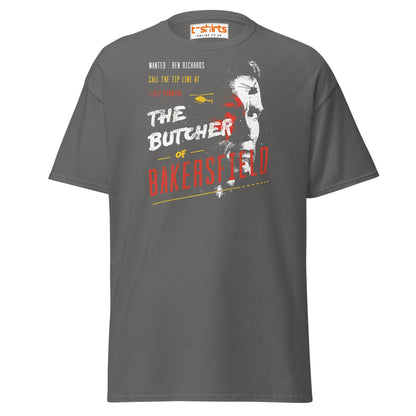 The Butcher of Bakersfield T-Shirt - Charcoal - T-Shirts Online