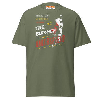 The Butcher of Bakersfield T-Shirt - Military Green - T-Shirts Online