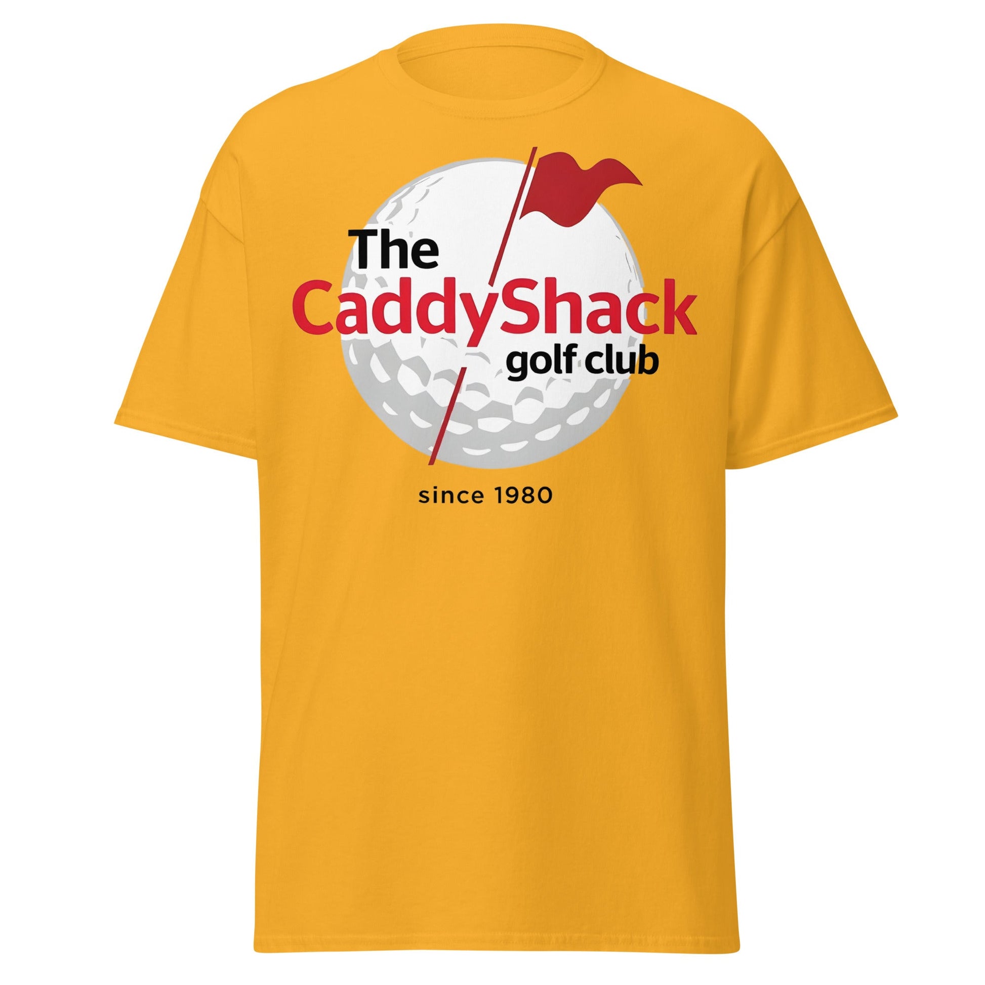 The CaddyShack Golf Club Since 1980 T-Shirt - Retro Style - Gold - T-Shirts Online