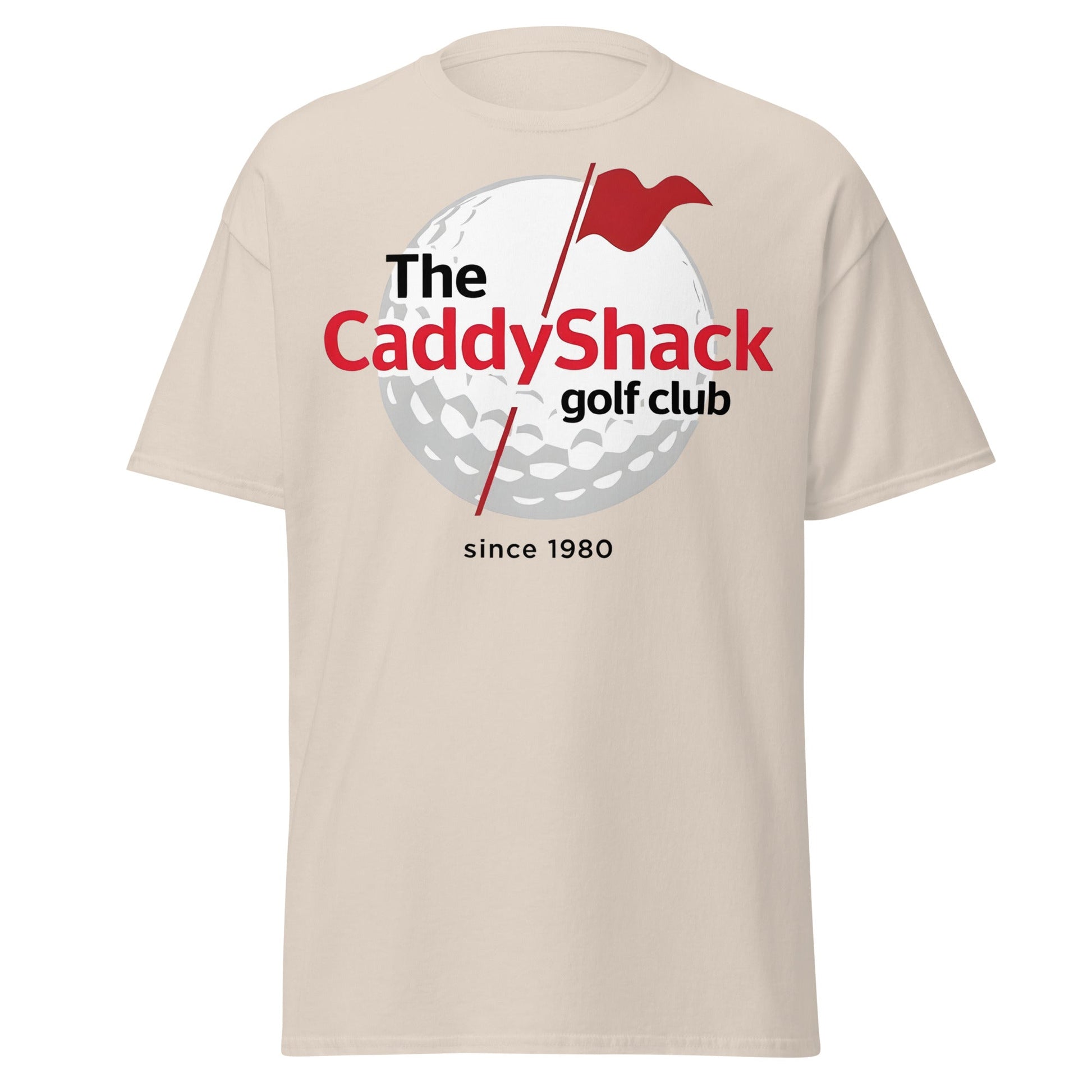 The CaddyShack Golf Club Since 1980 T-Shirt - Retro Style - Natural - T-Shirts Online