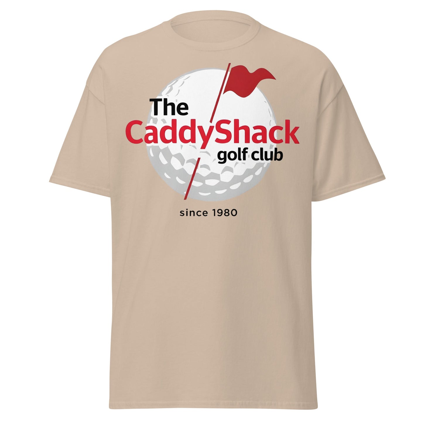 The CaddyShack Golf Club Since 1980 T-Shirt - Retro Style - Sand - T-Shirts Online