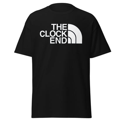 The Clock End T-Shirt | Arsenal Fan North Face Style Tee - Black - T-Shirts Online