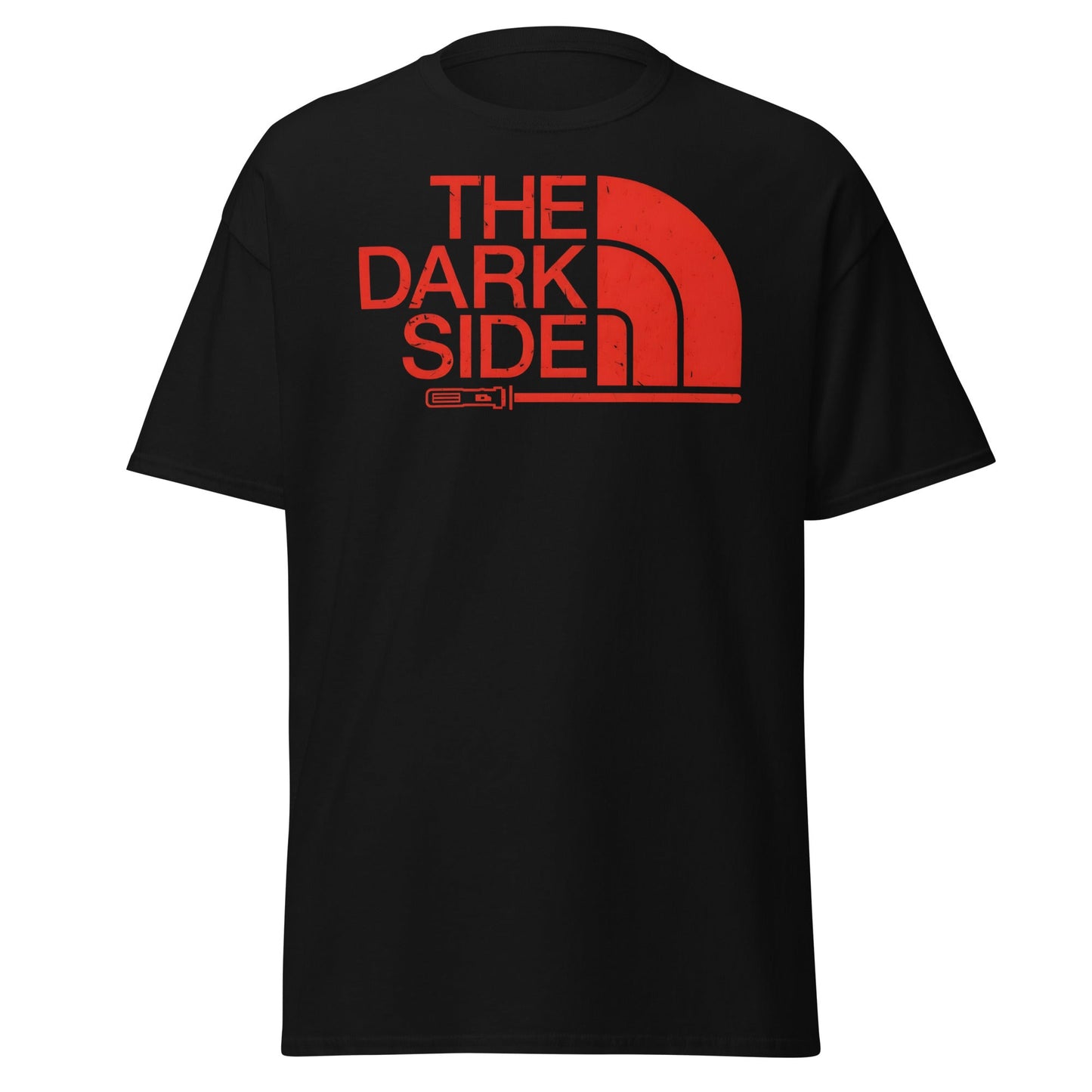 The Dark Side T-Shirt - Star Wars Lightsaber Parody - Black - T-Shirts Online