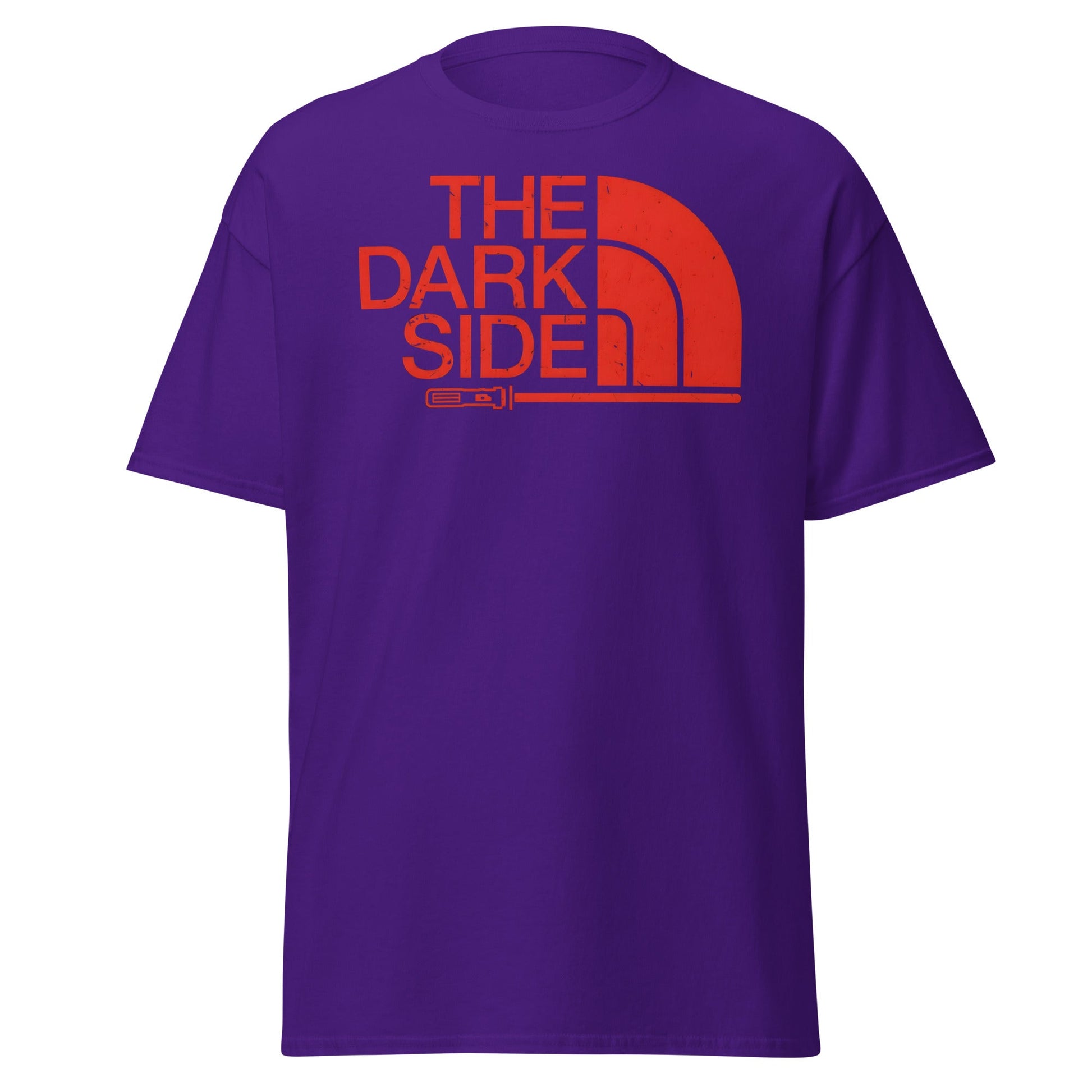 The Dark Side T-Shirt - Star Wars Lightsaber Parody - Purple - T-Shirts Online