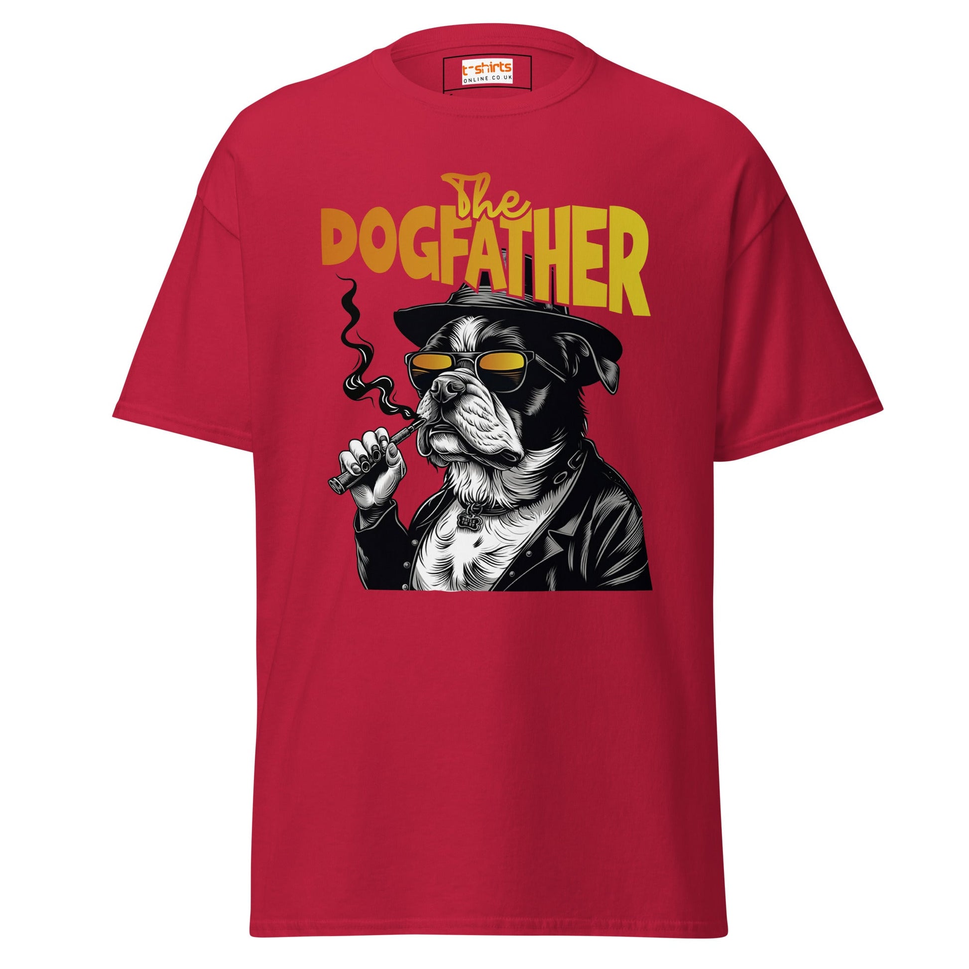 The Dogfather | Dog T-Shirt - Cardinal - T-Shirts Online