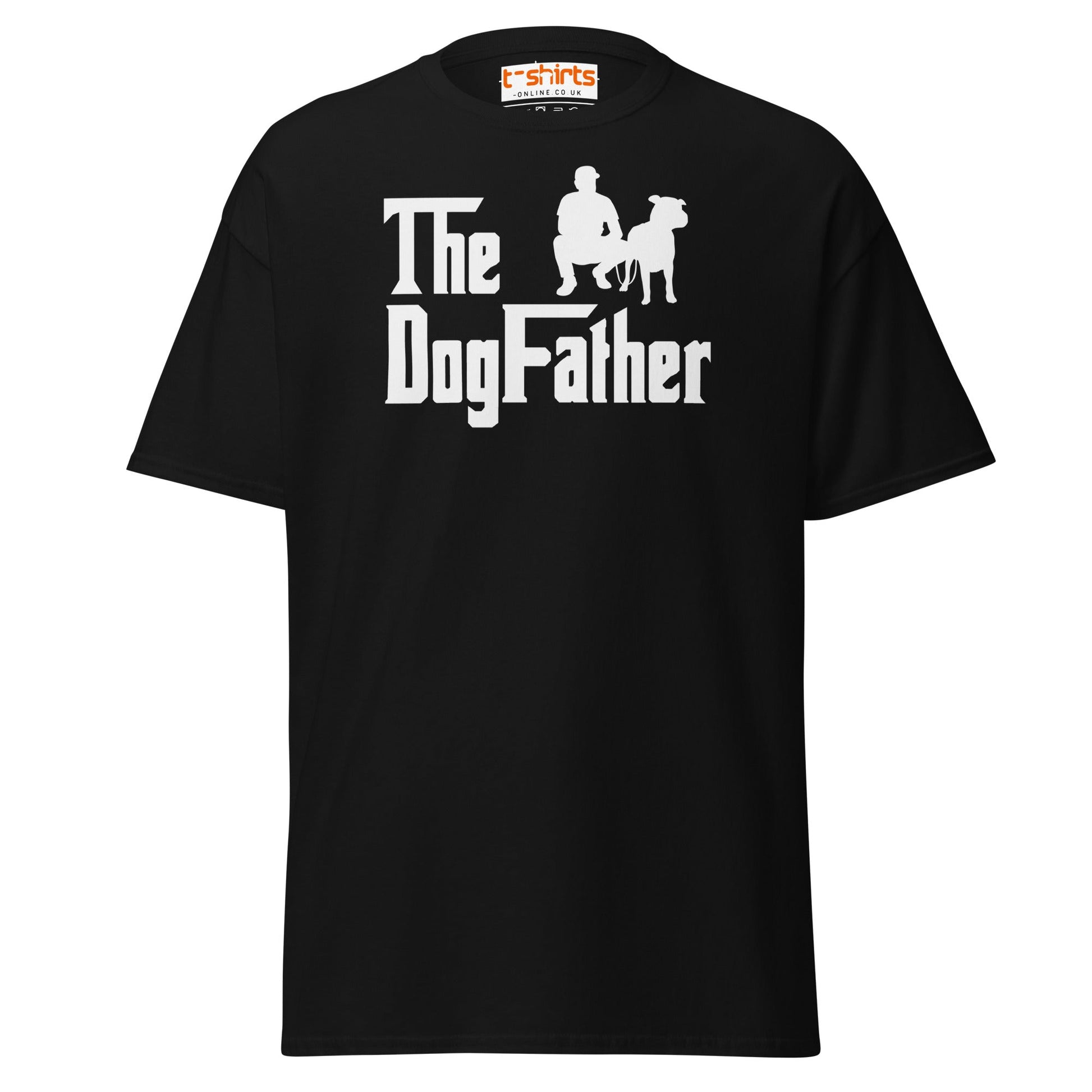 The DogFather T-Shirt | Funny Dog Lover Parody Tee - Black - T-Shirts Online