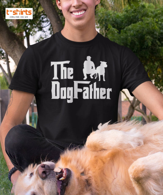 The DogFather T-Shirt | Funny Dog Lover Parody Tee - Maroon - T-Shirts Online