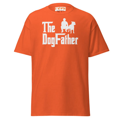 The DogFather T-Shirt | Funny Dog Lover Parody Tee - Orange - T-Shirts Online