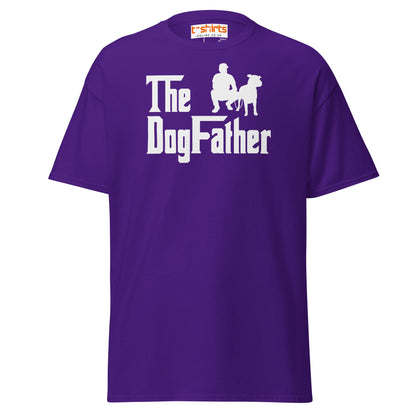 The DogFather T-Shirt | Funny Dog Lover Parody Tee - Purple - T-Shirts Online