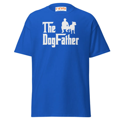 The DogFather T-Shirt | Funny Dog Lover Parody Tee - Royal - T-Shirts Online