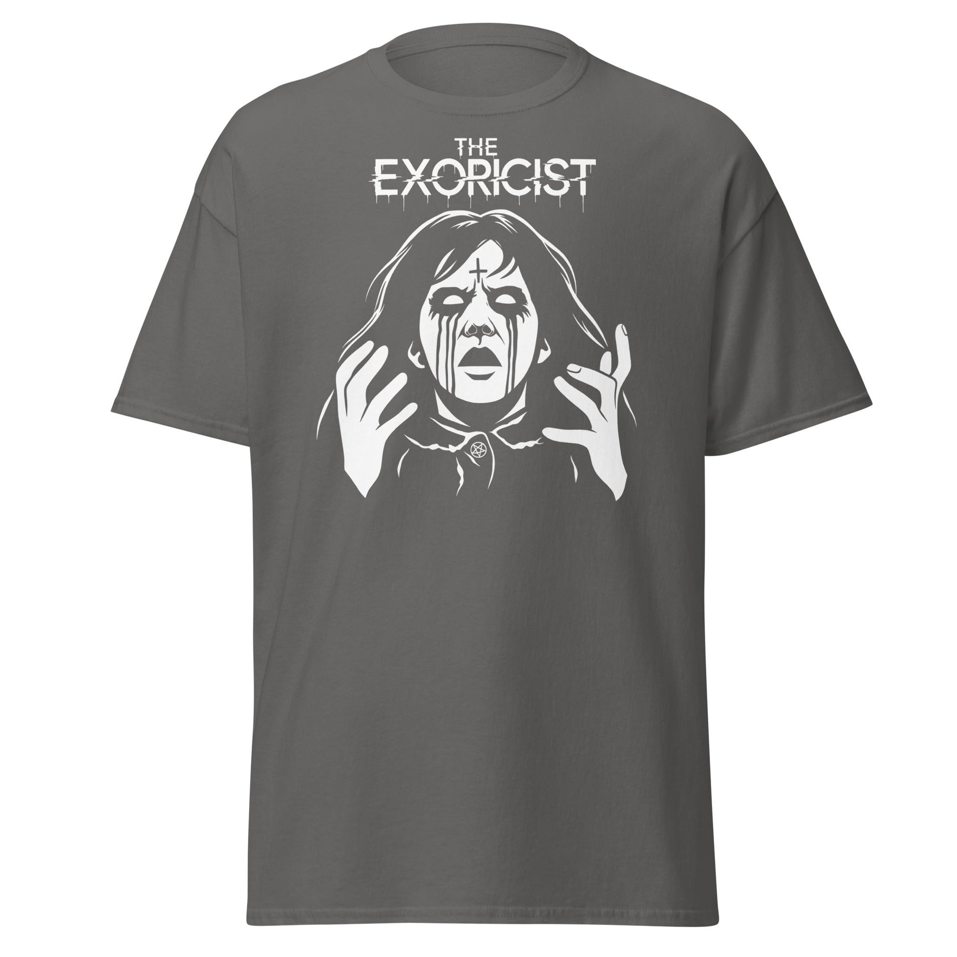 The Exorcist T-Shirt - Classic Horror Movie Tee - Charcoal - T-Shirts Online