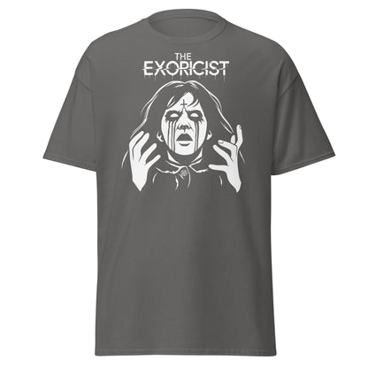 The Exorcist T-Shirt - Classic Horror Movie Tee - Charcoal - T-Shirts Online