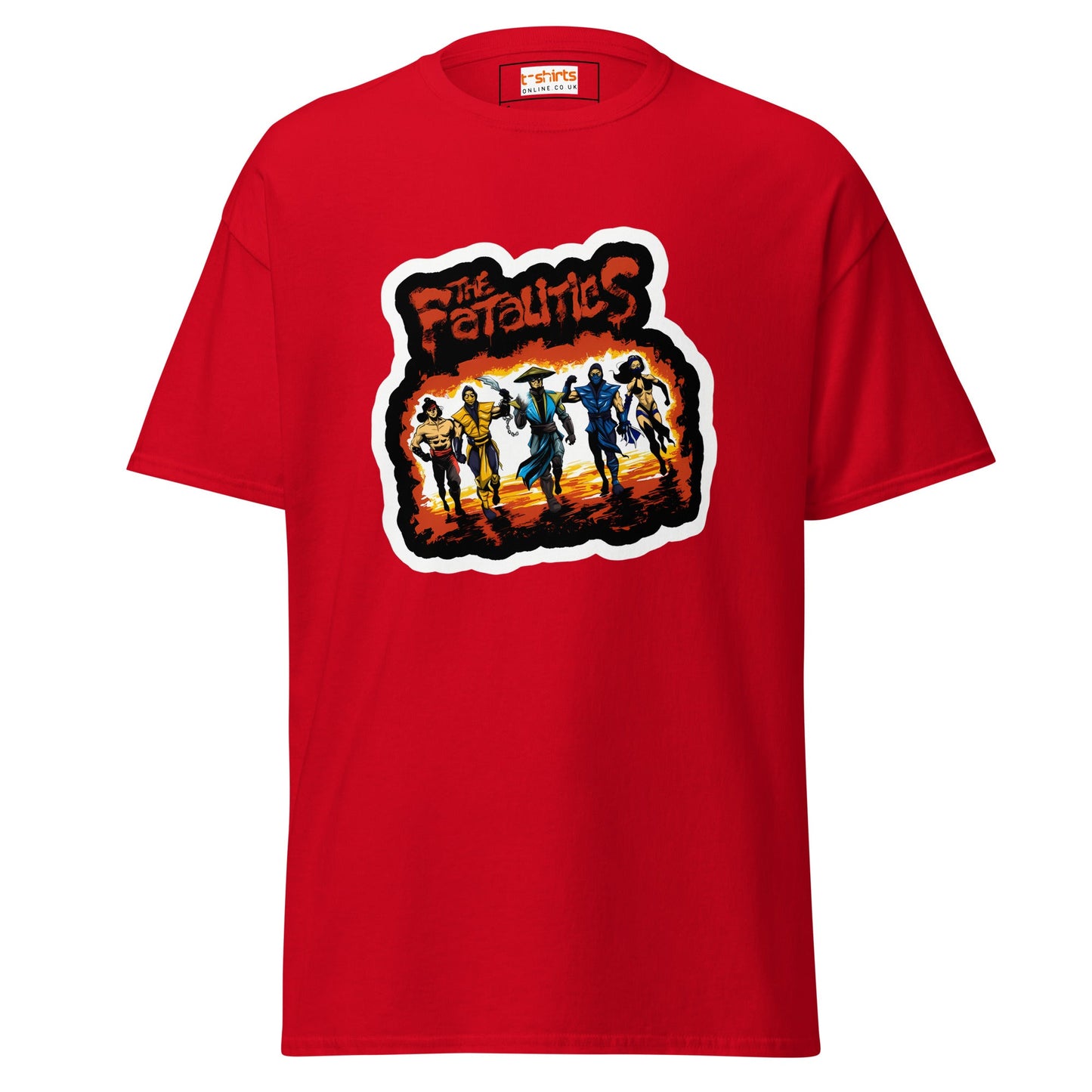 The Fatalities | Mortal Kombat T-Shirt - Red - T-Shirts Online