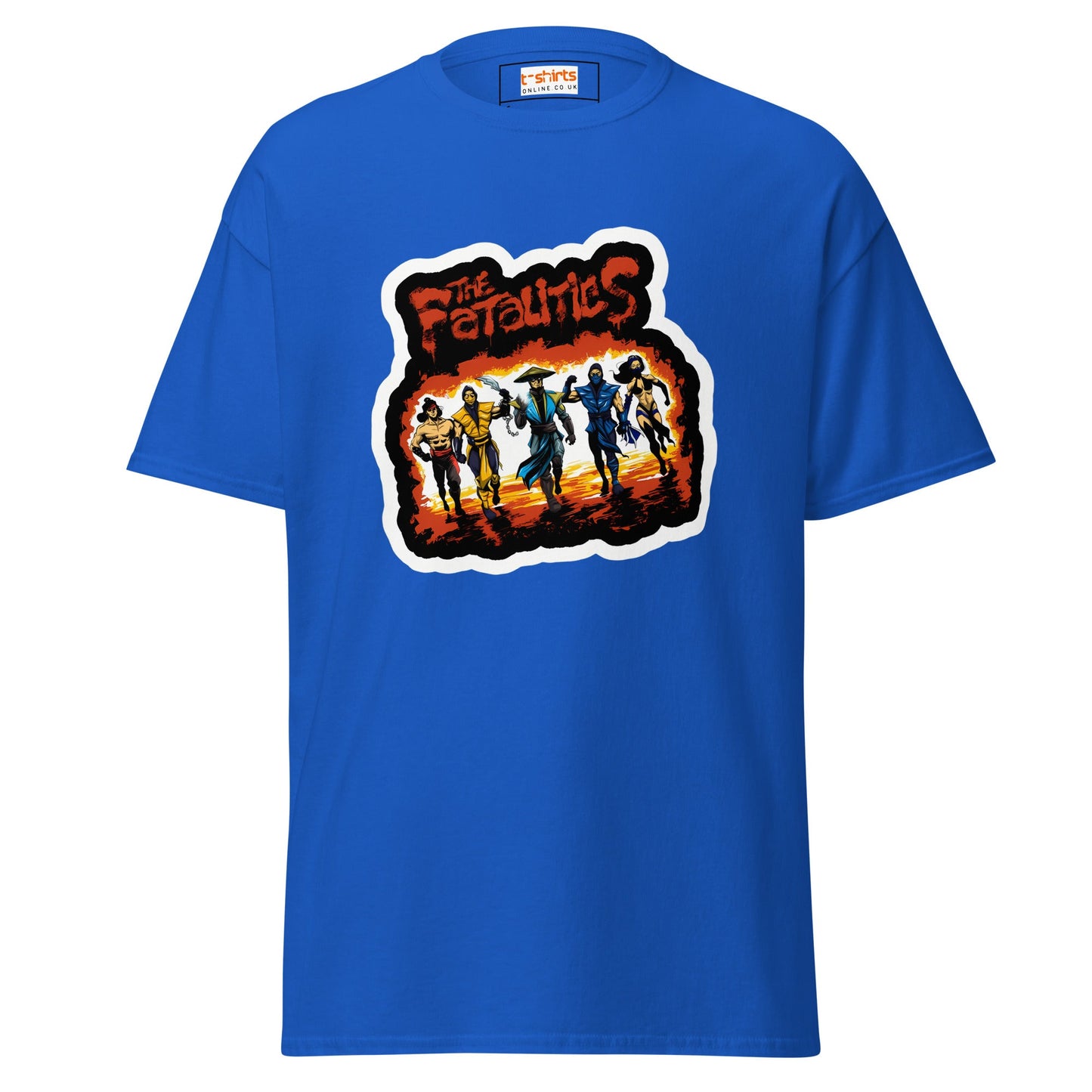 The Fatalities | Mortal Kombat T-Shirt - Royal - T-Shirts Online