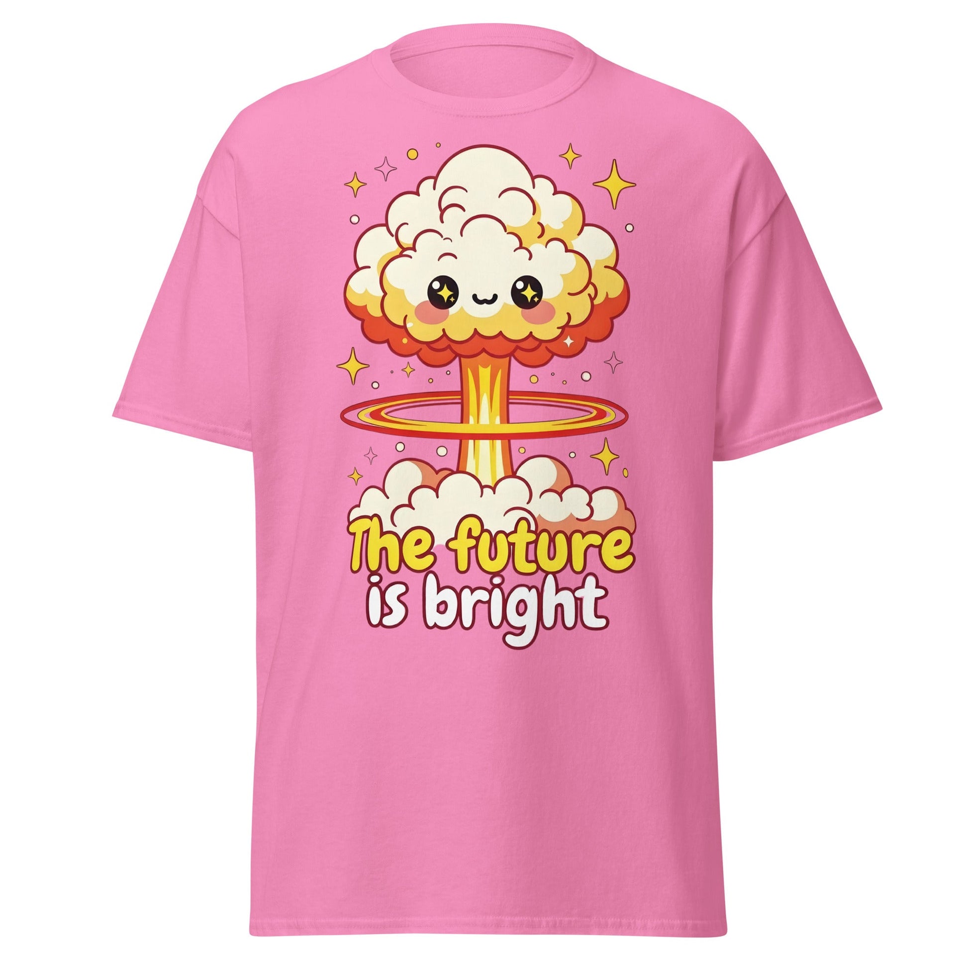 The Future is Bright Kawaii Mushroom Cloud T-Shirt - Azalea - T-Shirts Online