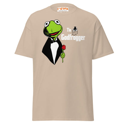 The Godfrogger Funny Frog Parody Tuxedo T-Shirt - Sand - T-Shirts Online