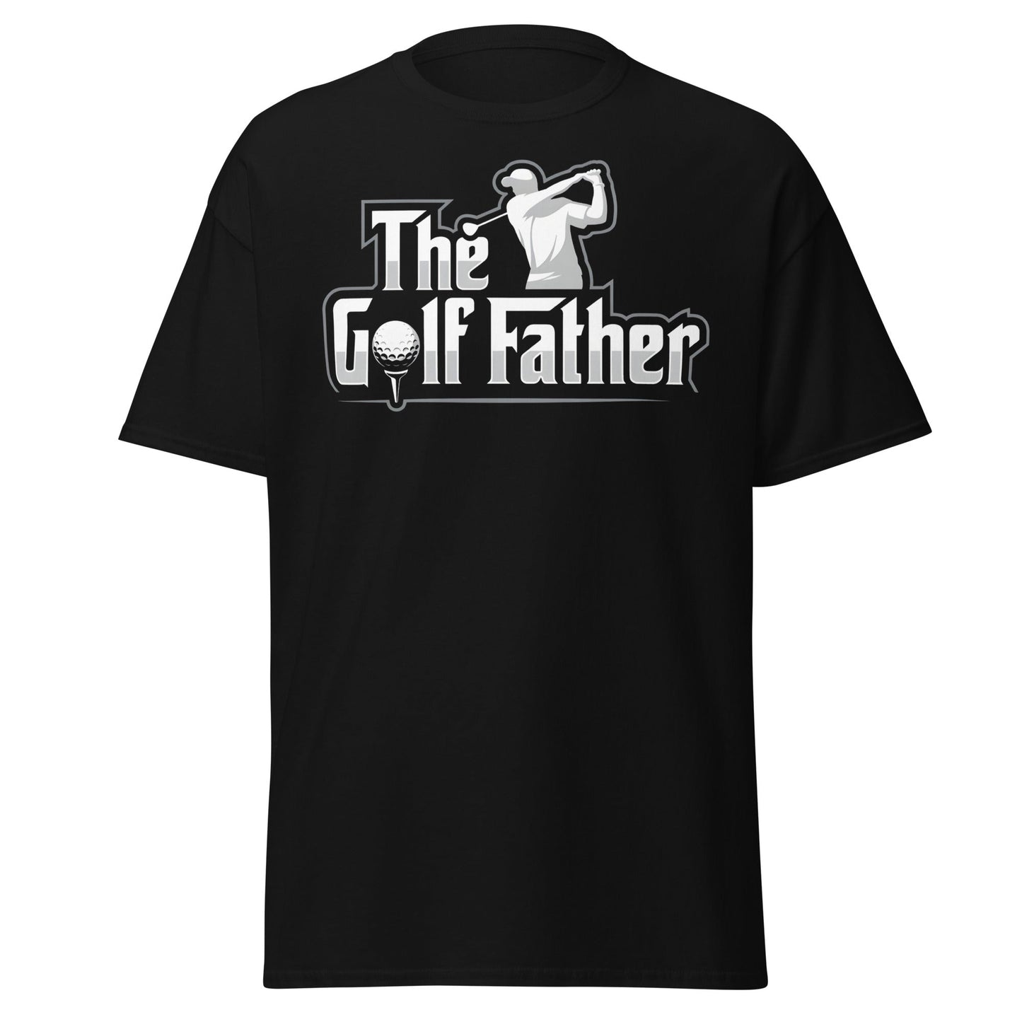 The Golf Father T-Shirt - Funny Golfer Gift for Dad - Black - T-Shirts Online