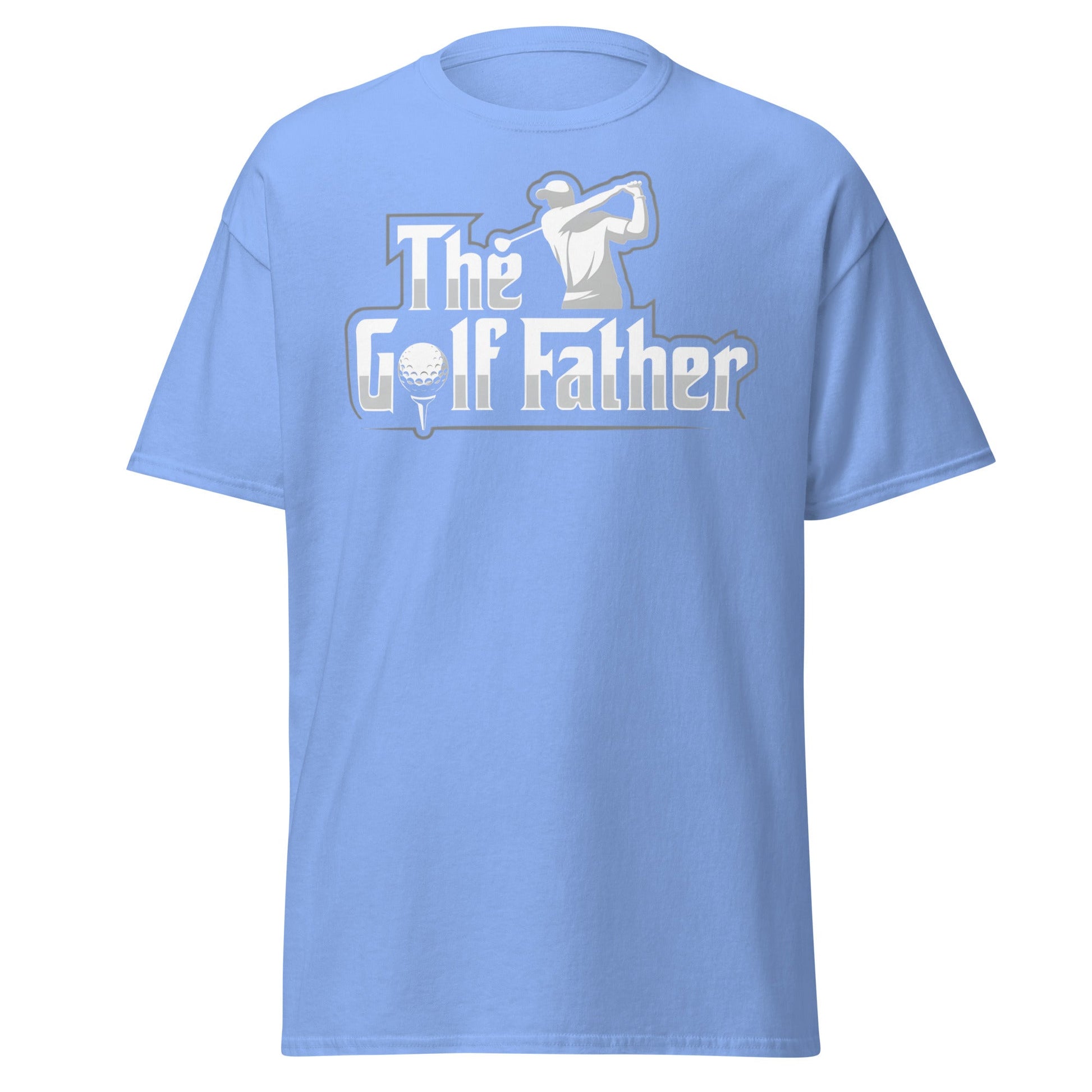 The Golf Father T-Shirt - Funny Golfer Gift for Dad - Carolina Blue - T-Shirts Online