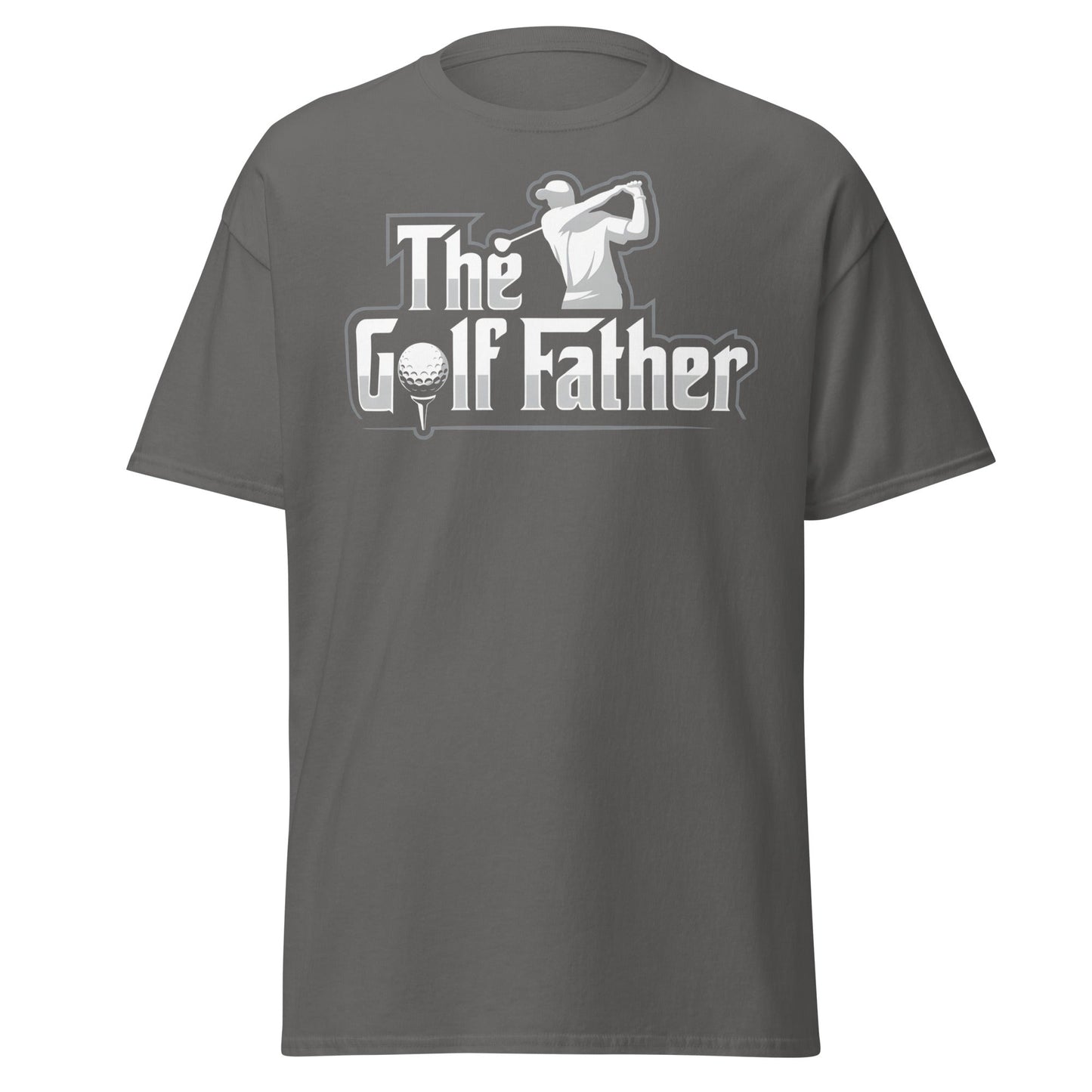 The Golf Father T-Shirt - Funny Golfer Gift for Dad - Charcoal - T-Shirts Online