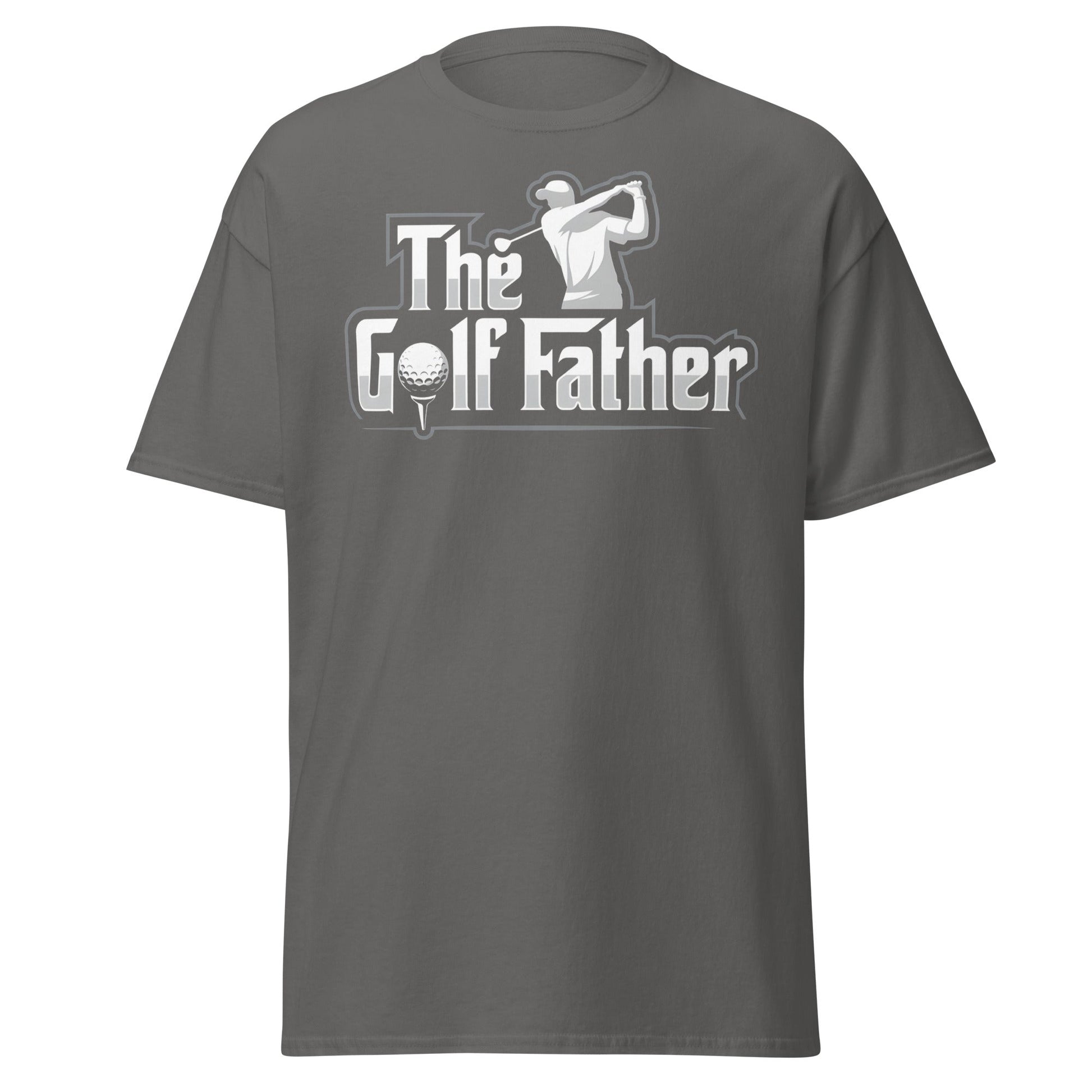 The Golf Father T-Shirt - Funny Golfer Gift for Dad - Charcoal - T-Shirts Online