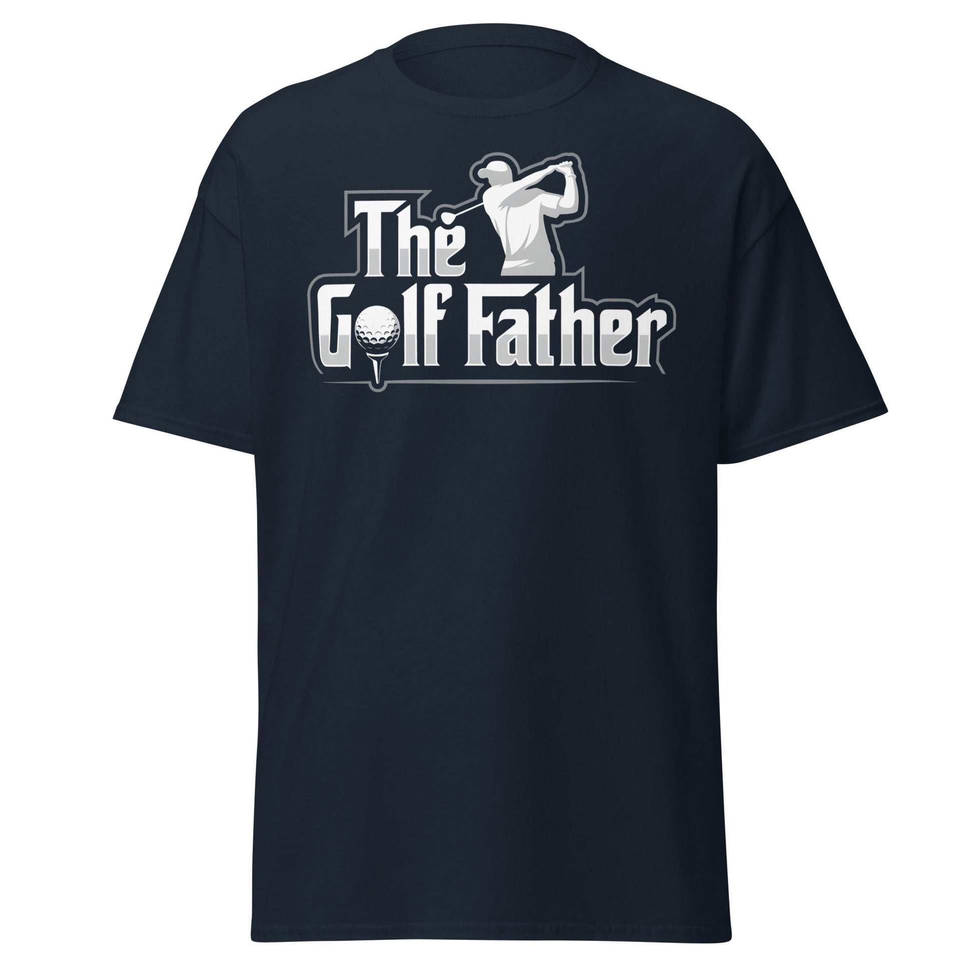 The Golf Father T-Shirt - Funny Golfer Gift for Dad - Navy - T-Shirts Online