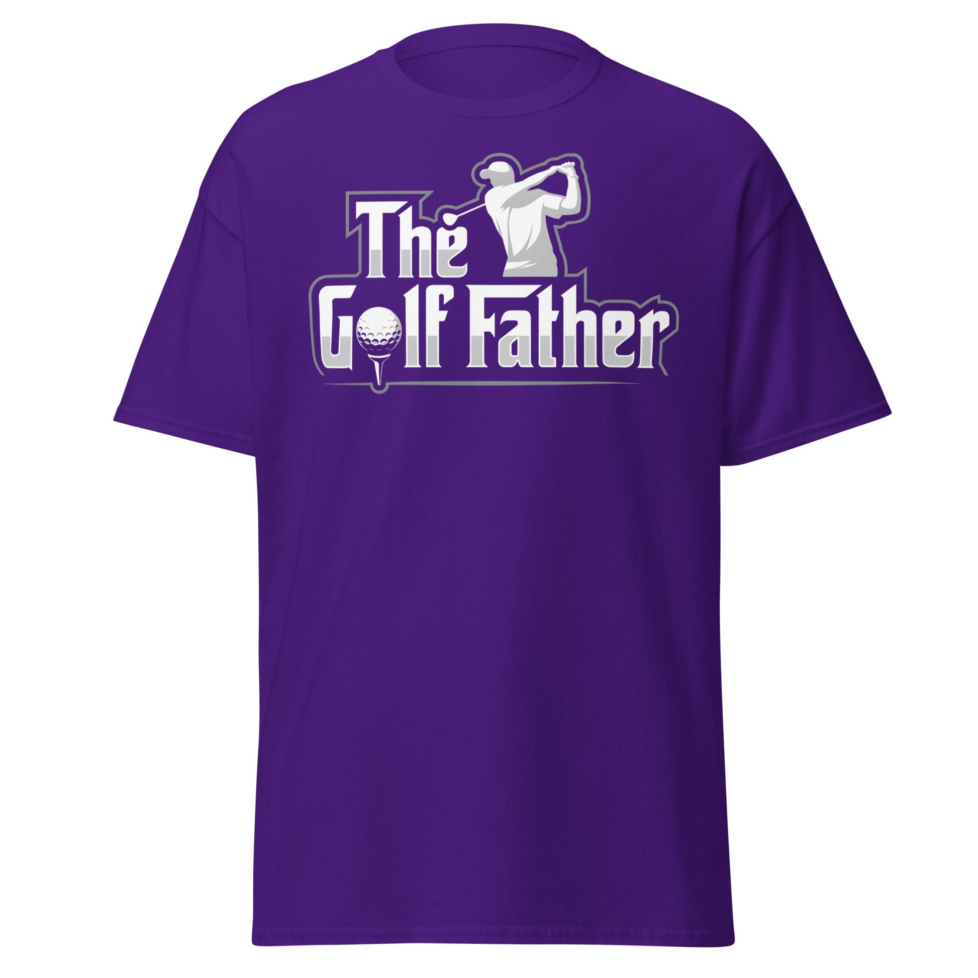 The Golf Father T-Shirt - Funny Golfer Gift for Dad - Purple - T-Shirts Online