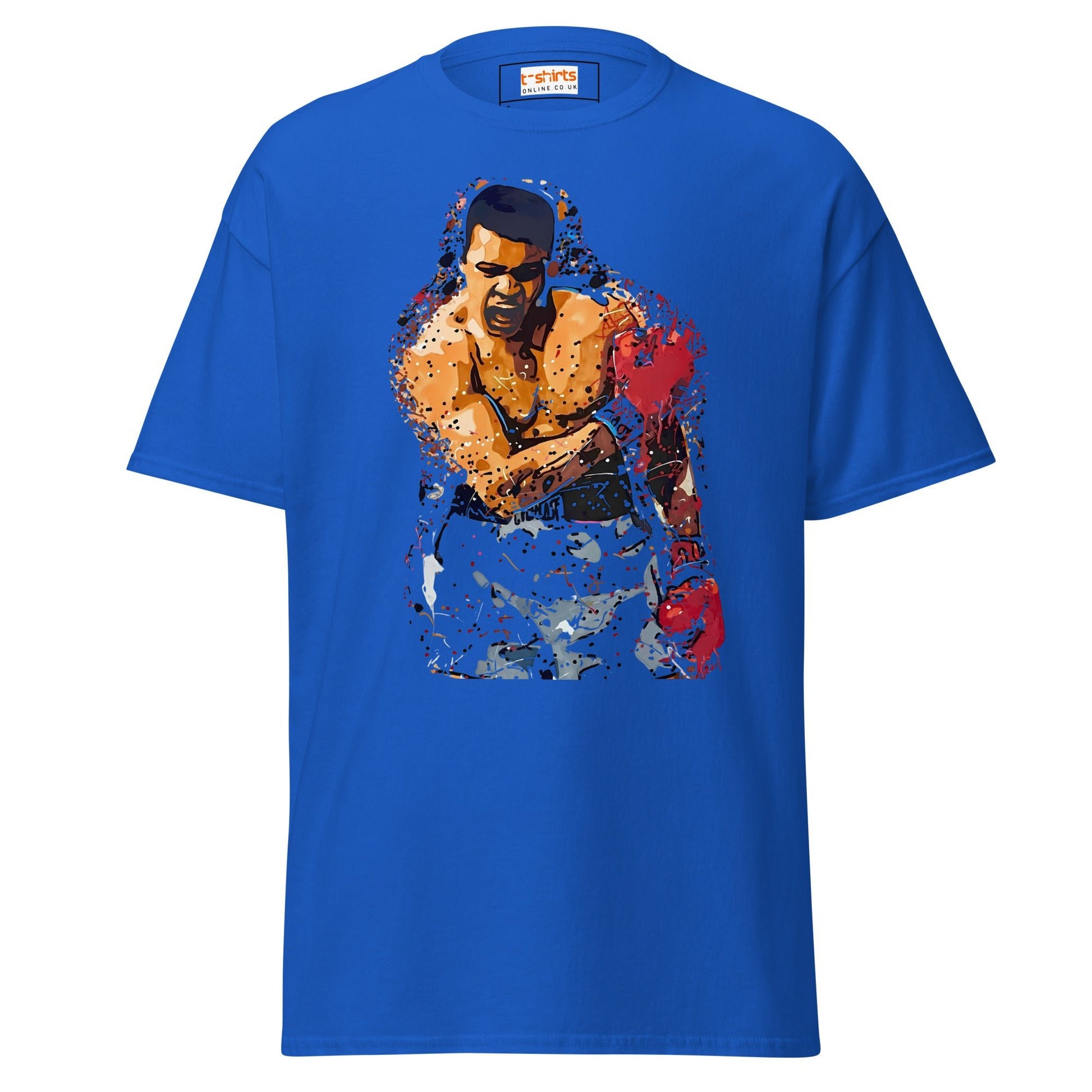 The Greatest | Ali Inspired Boxing T-Shirts - Royal - T-Shirts Online
