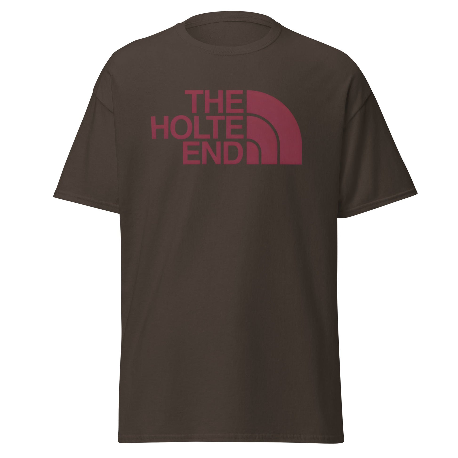 The Holte End Parody T-Shirt | Villa Fan Terrace Wear - Dark Chocolate - T-Shirts Online