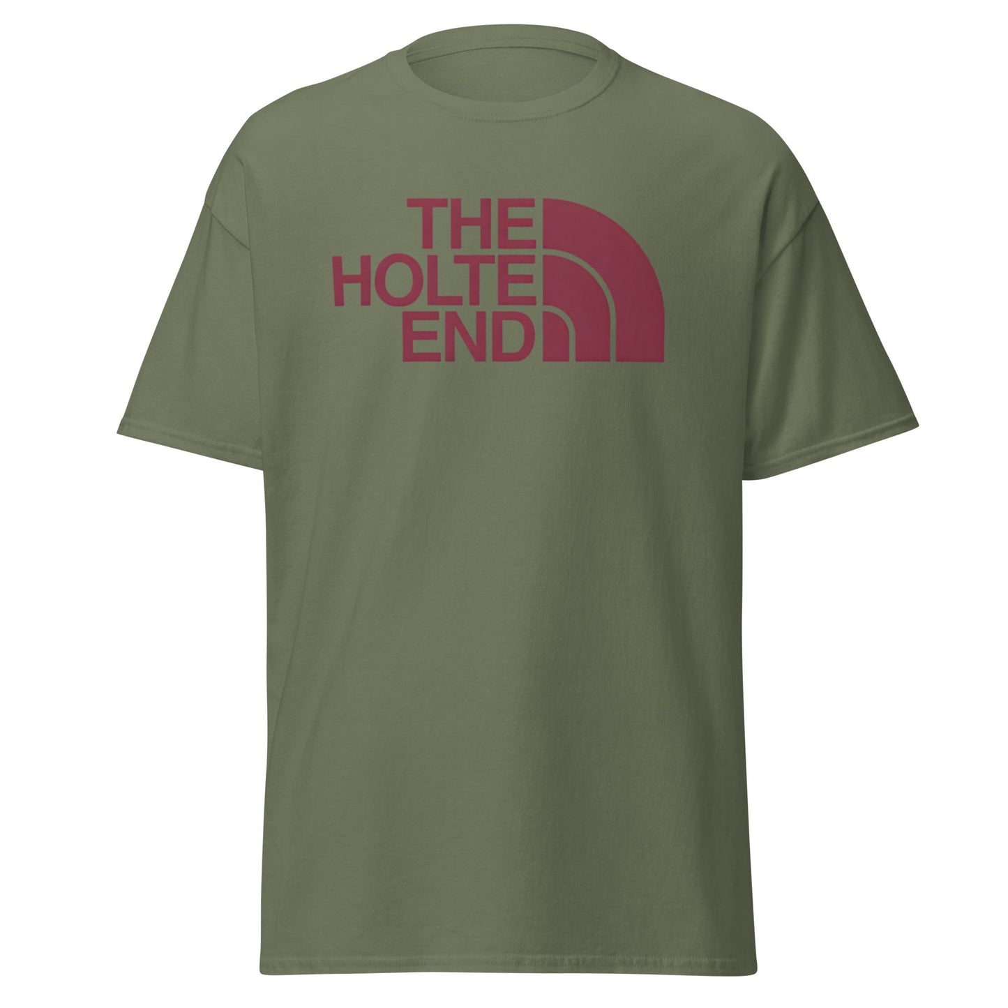 The Holte End Parody T-Shirt | Villa Fan Terrace Wear - Military Green - T-Shirts Online