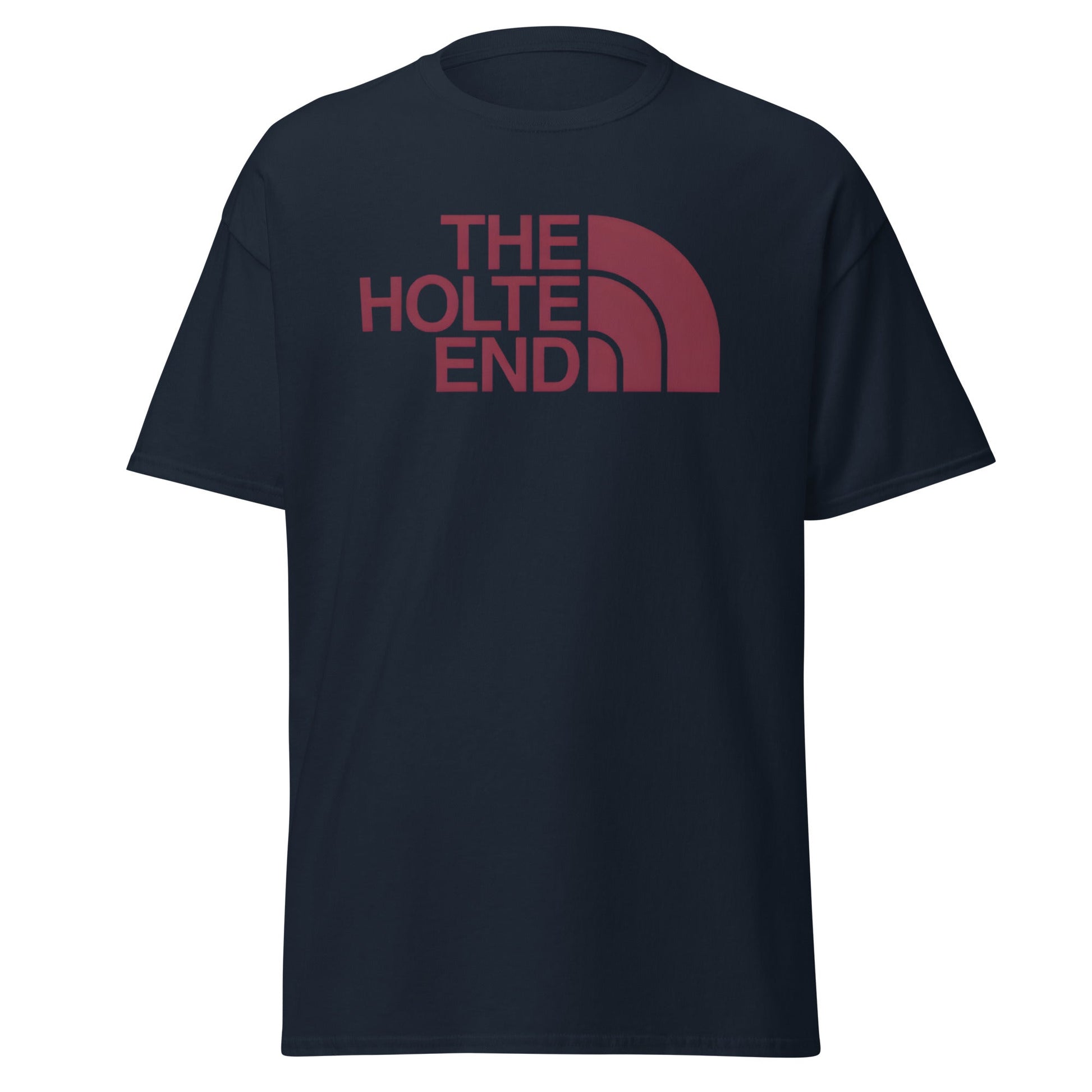The Holte End Parody T-Shirt | Villa Fan Terrace Wear - Navy - T-Shirts Online