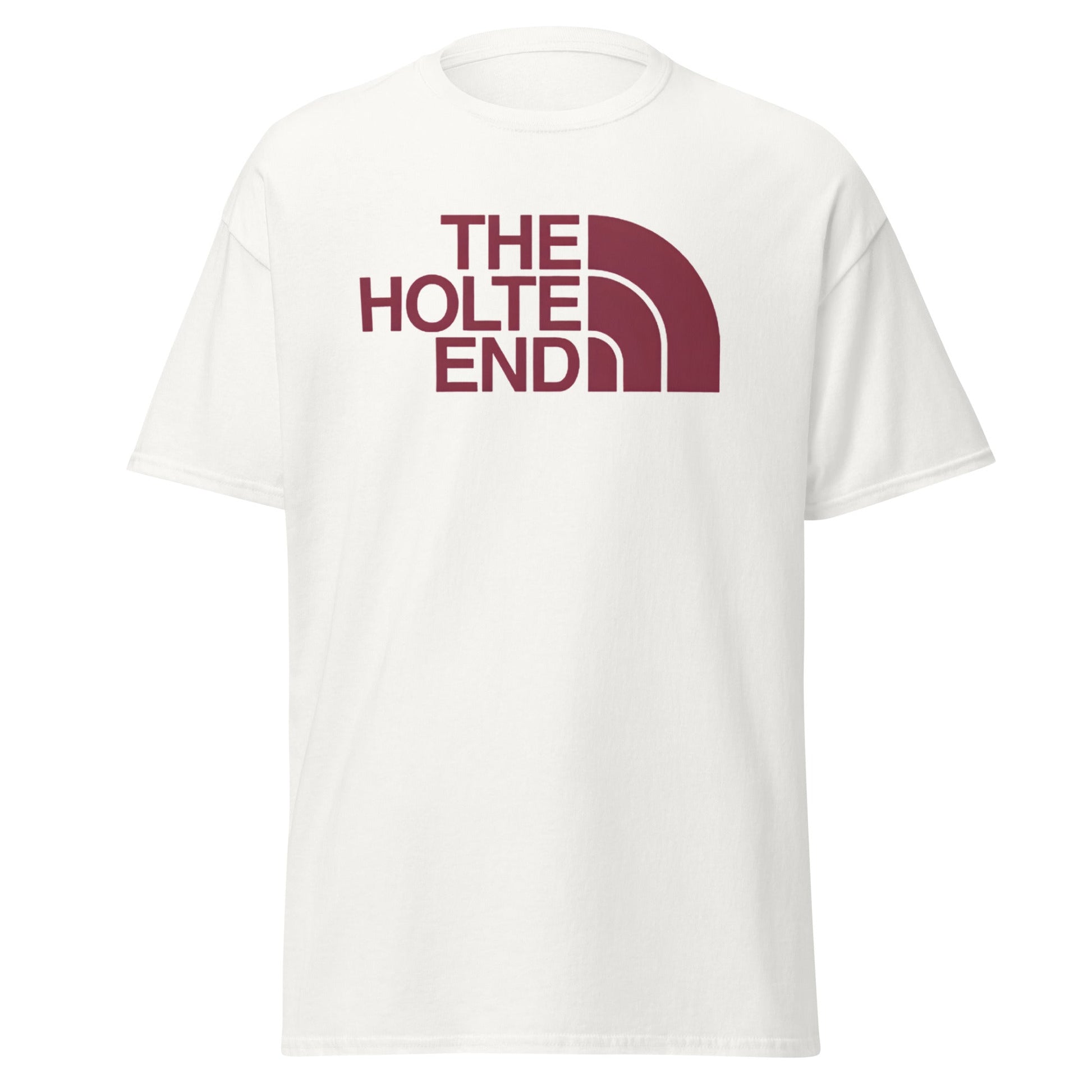 The Holte End Parody T-Shirt | Villa Fan Terrace Wear - White - T-Shirts Online