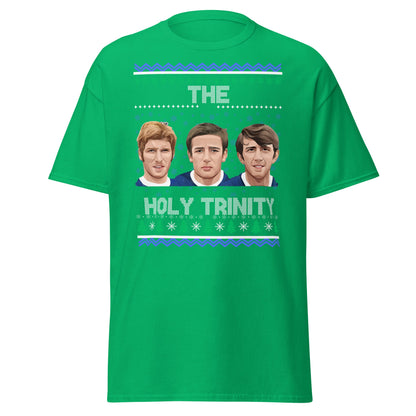 The Holy Trinity Football T-Shirt | Festive Legends Tee - Irish Green - T-Shirts Online