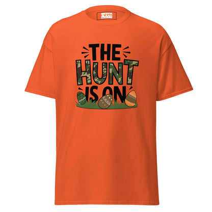 The Hunt is On | Easter T-Shirt - Orange - T-Shirts Online
