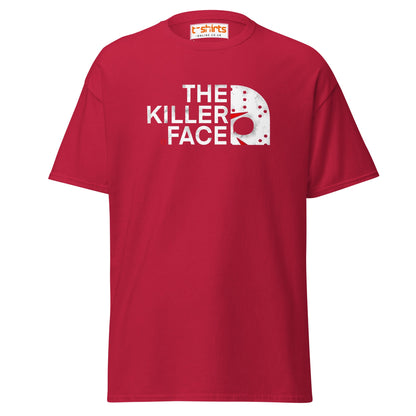 The Killer Face T-Shirt | Horror Parody Tee - Cardinal - T-Shirts Online