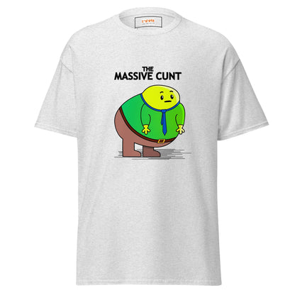 The Massive C#nt | Mr Men Inspired T-Shirt - Ash - T-Shirts Online