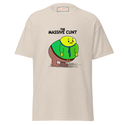 The Massive C#nt | Mr Men Inspired T-Shirt - Natural - T-Shirts Online
