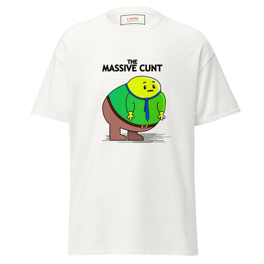 The Massive C#nt | Mr Men Inspired T-Shirt - White - T-Shirts Online