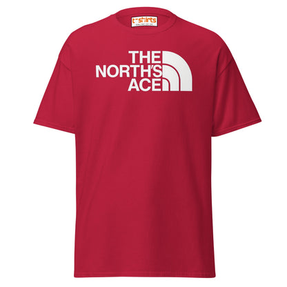 The North’s Ace Funny Parody Logo T-Shirt - Cardinal - T-Shirts Online